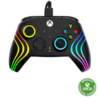 Turtle Beach - Afterglow Wave Wired RGB Gaming Controller for Xbox Series X|S, Xbox One & Windows 10/11 PC - Black - Front_Zoom