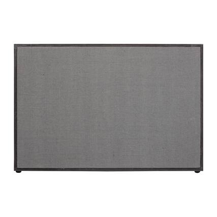 Front. ATS Acoustics - Studio Stacker Portable and Stackable Gobo and Bass Trap 24" x 36" x 10" - Gray/Gray Black Finish.