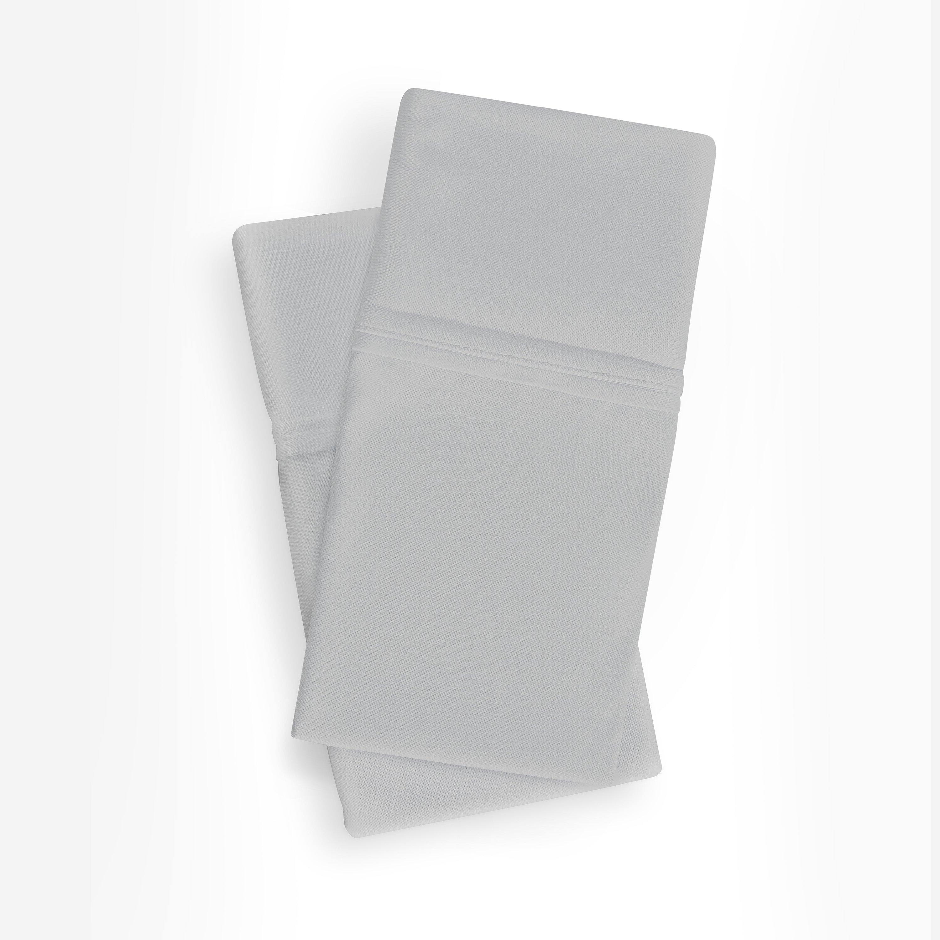 Alt View 4. Bedgear - Dri-Tec Pillowcase Set - Grey, King - grey.