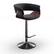 Angle. Simpli Home - Sheldon Adjustable Swivel Bar Stool - Charcoal Grey.
