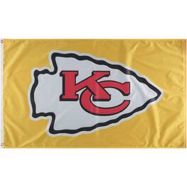 WinCraft - Kansas City Chiefs One-Sided 3' x 5' Deluxe Flag - Multicolor