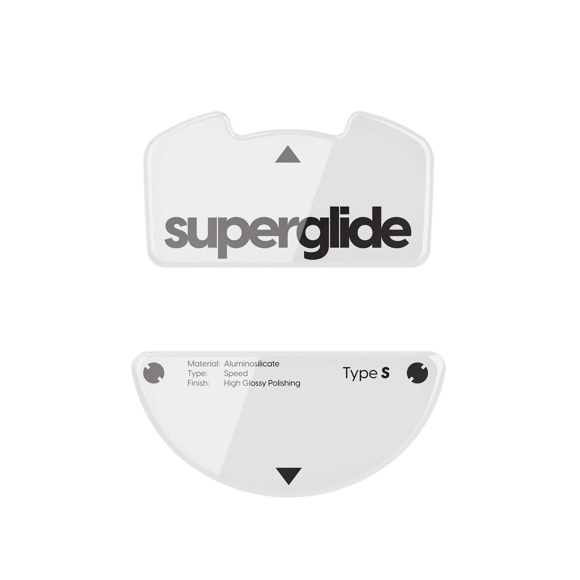 Cedar Assembly - Superglide Super Smooth Polished Surface Mouse Feet/skates Made With Ultra Strong Glass Fast And Durable - Wireless - Default