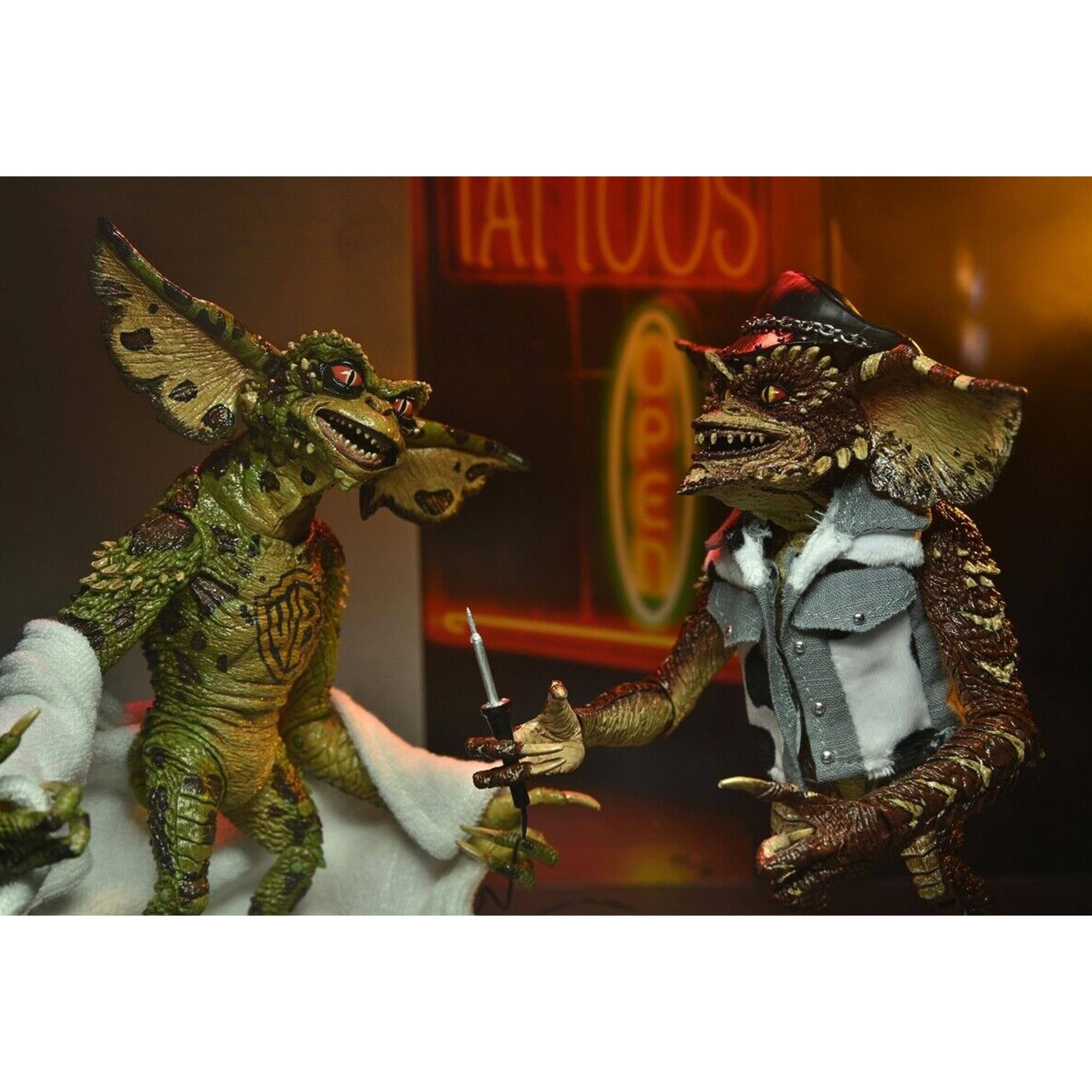 NECA Gremlins 2 Tattoo Gremlins Action Figure 2 Pack 306369 - Best Buy