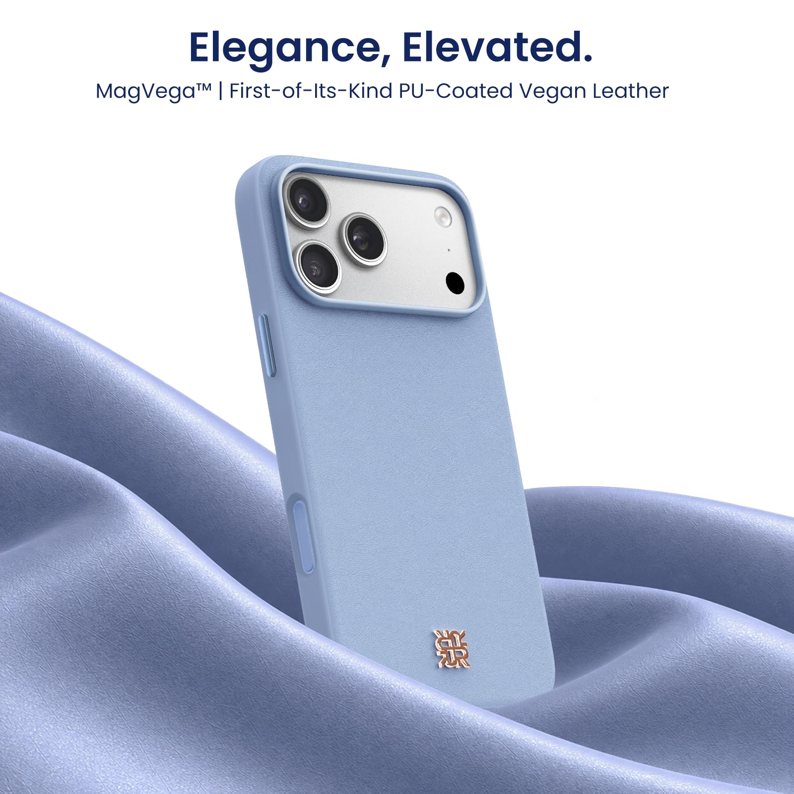 Elegance, Elevated.  
MagVega™ | First-of-Its-Kind PU-Coated Vegan Leather