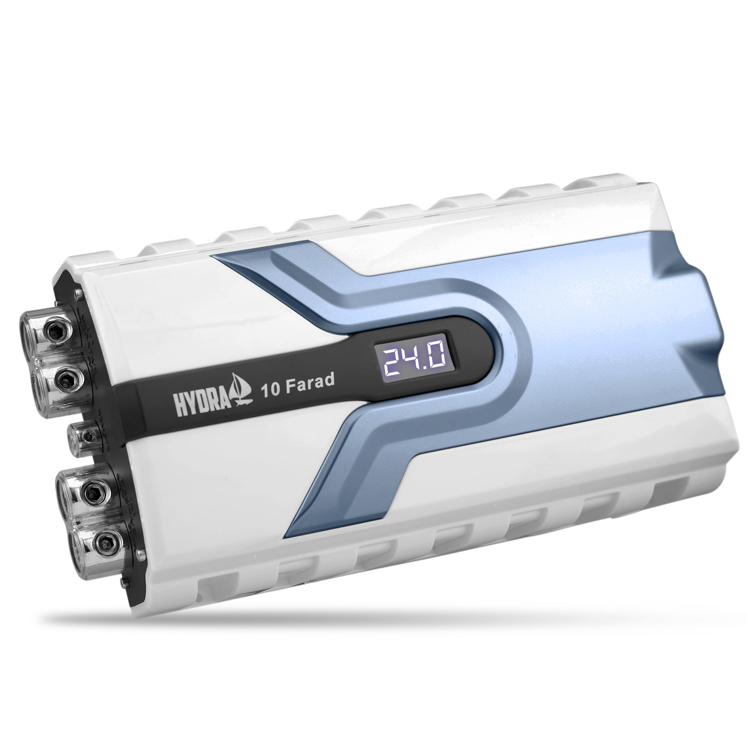 Pyle 1.0 Farad Digital Power Capacitor with Blue Digital Display - Best Buy