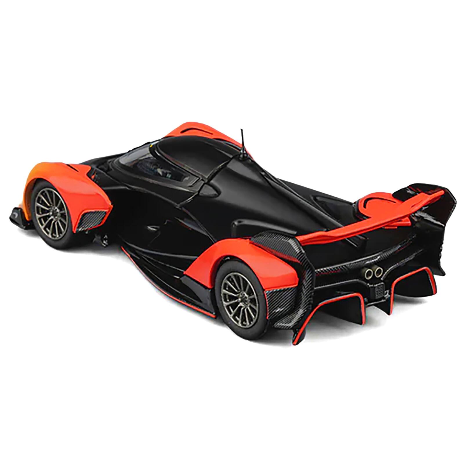 Alt View 4. CM Models - McLaren Solus GT Orange Gradient and Matt Black 1/64 Diecast Model Car by CM Models.