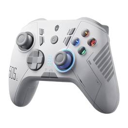 Dazzling Pops - g50s gaming controller 1000hz ultra low latency for pc switch android with hall effect joysticks triggers - White G50S