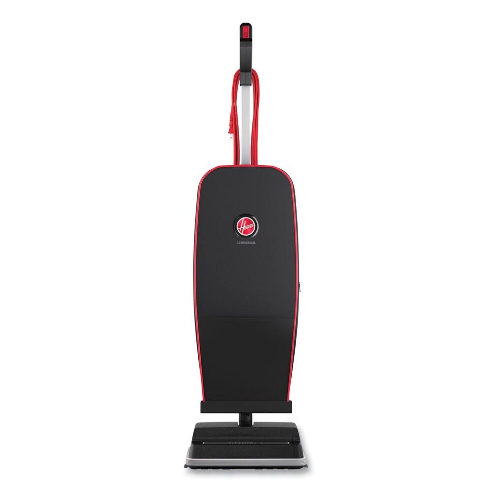 Angle. Hoover - CH50200 Task Vac 12 in. Cleaning Path Soft Bag Lightweight Upright Vacuum Cleaners - Black - Black.