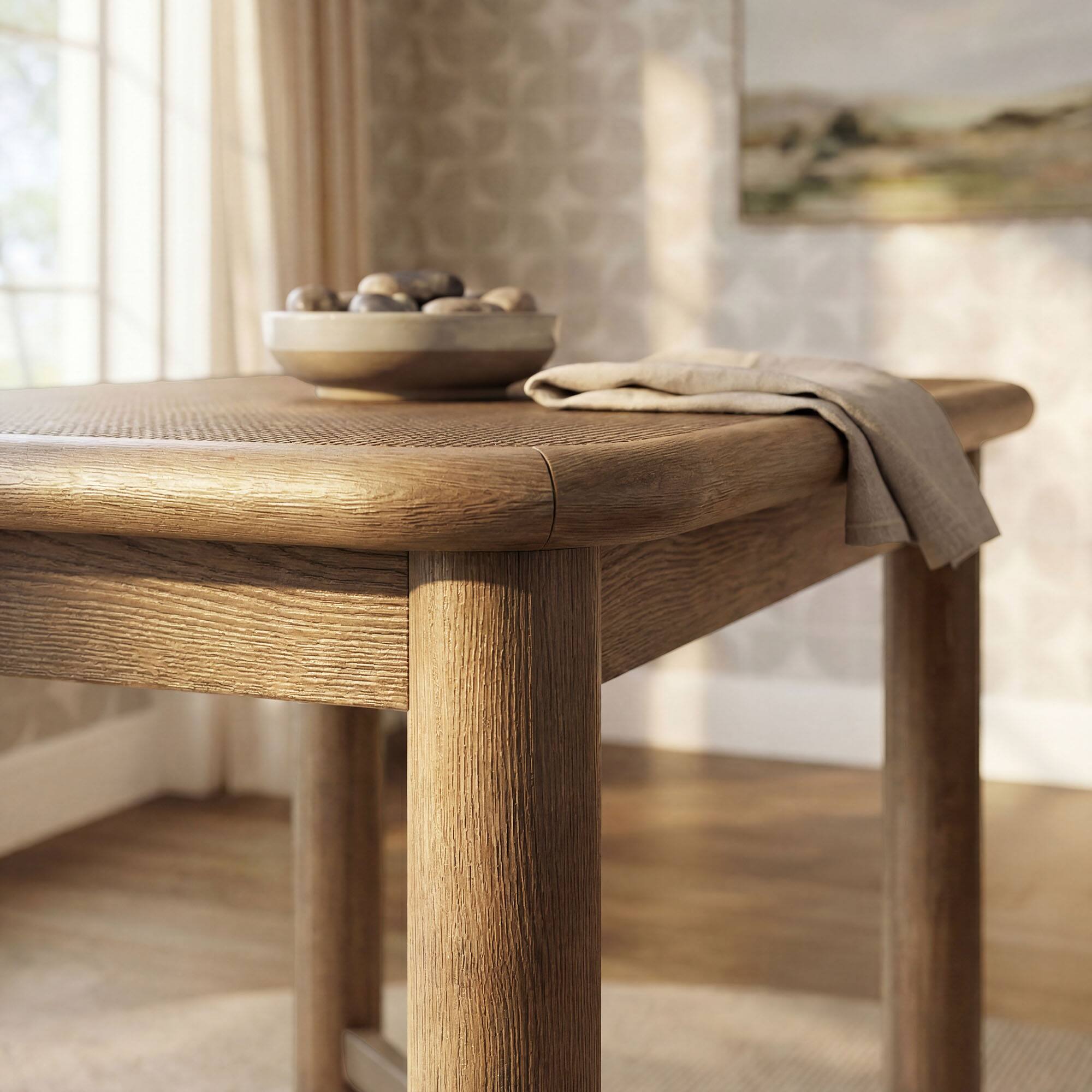 Alt View 1. Modway - Alvia Rectangular 60" Oak Wood Bar Table by Modway - Weathered Oak.