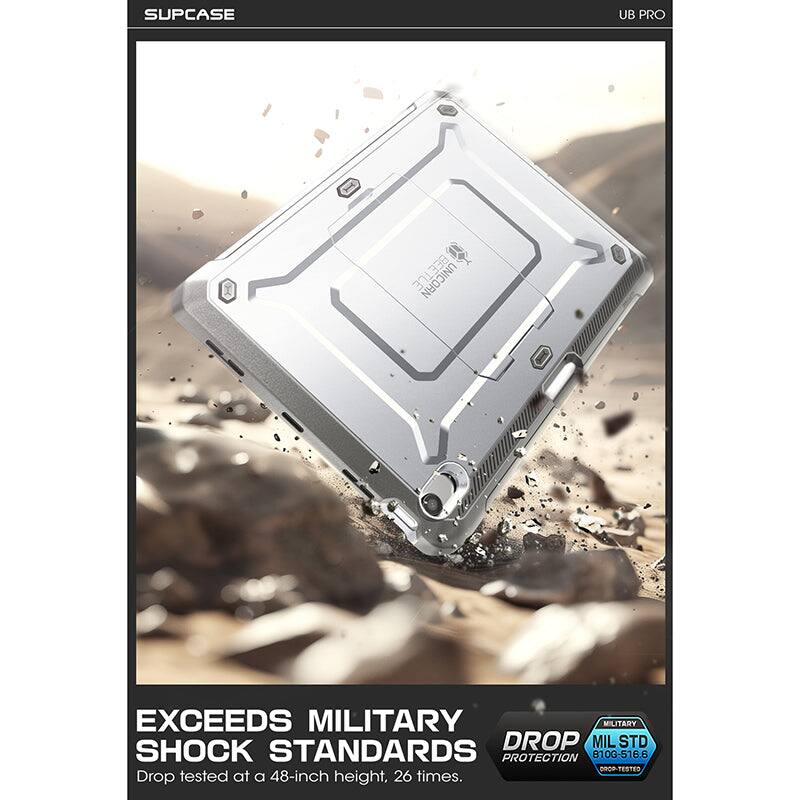 SUPCASE UB PRO

EXCEEDS MILITARY SHOCK STANDARDS

Drop tested at a 48-inch height, 26 times.

MILITARY DROP PROTECTION
MIL STD 810G-516.6
DROP-TESTED