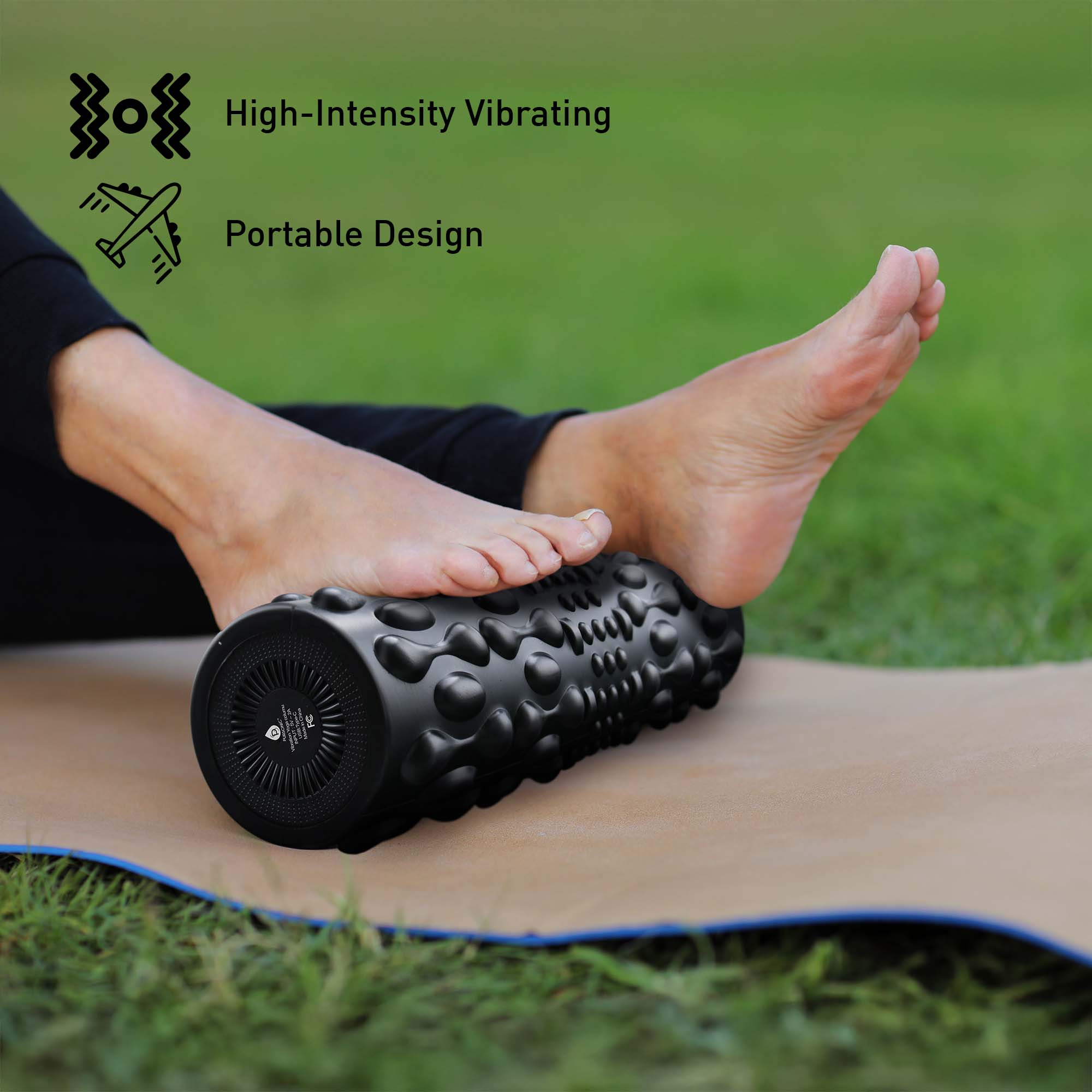 High-Intensity Vibrating  
Portable Design