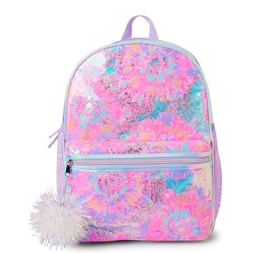Stamp n Camp - Kids' Elementary Backpack For And - Holographc Tie Dye-One Size