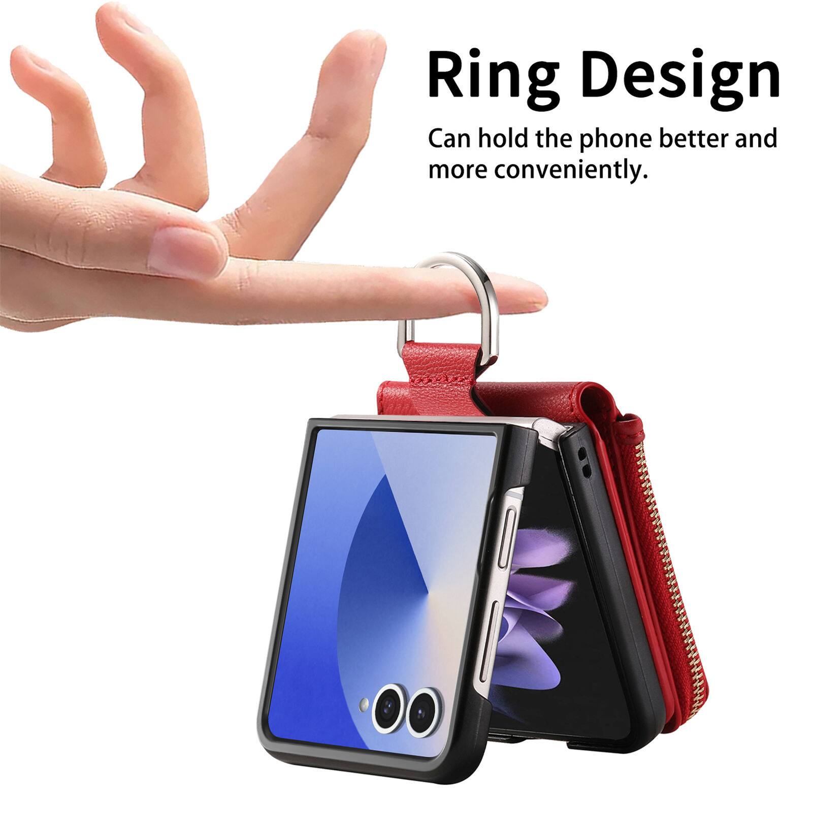 Ring Design  
Can hold the phone better and more conveniently.