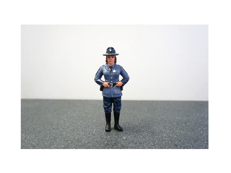 State Trooper Sharon Figure For 1:18 Diecast Model Cars by American Diorama price history on PriceWatchPro