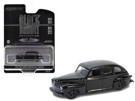 1948 Ford Fordor Super Deluxe Lowrider " Bandit" Series 29 1/64 Diecast Model Car by Greenlight - Black