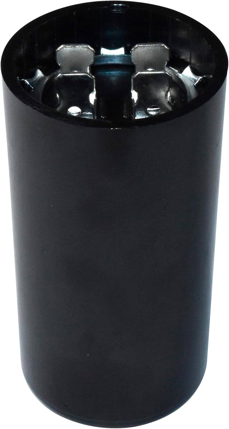 Alt View 1. HQRP - 189-227uf 125V Start Capacitor for AC Electric Motor Start HVAC Blower Compressor Pump 189-227MFD CD60.