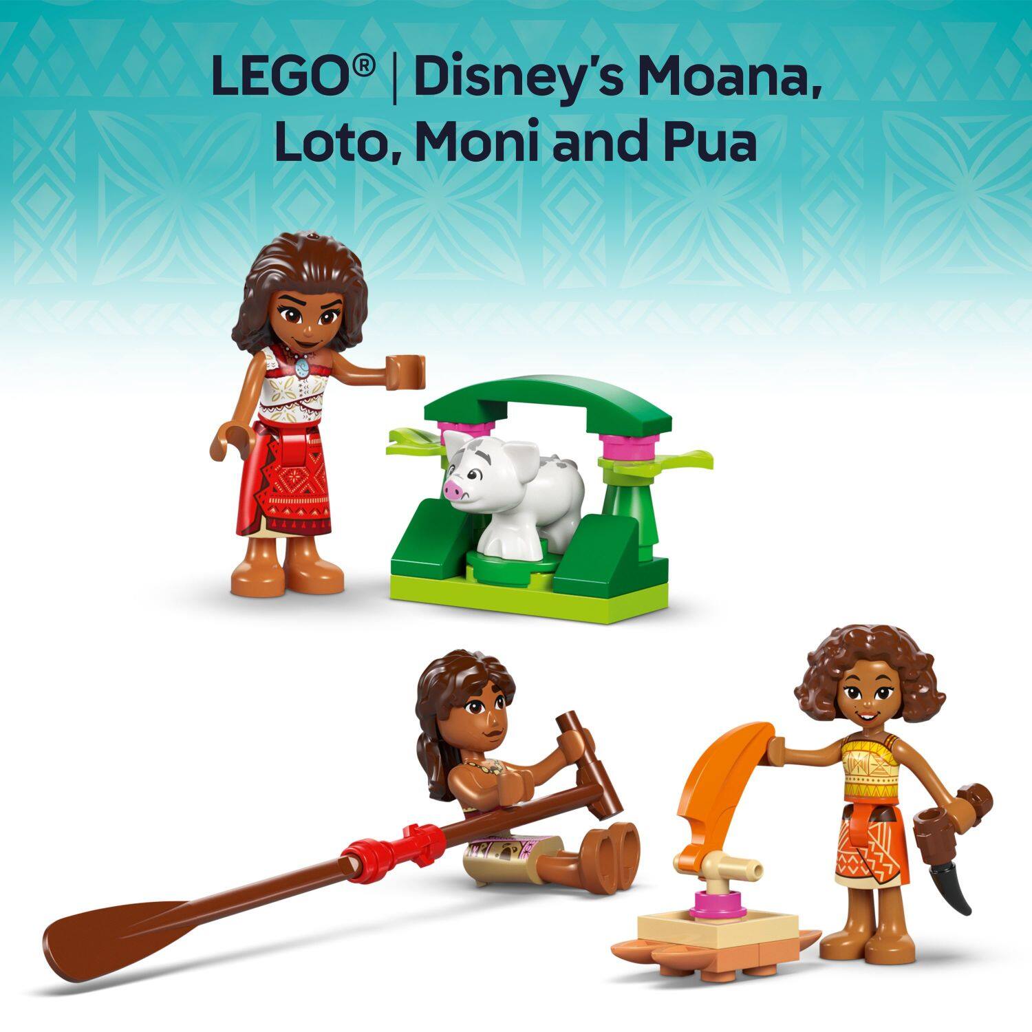 R LEGO | Disney's Moana, Loto, Moni and Pua