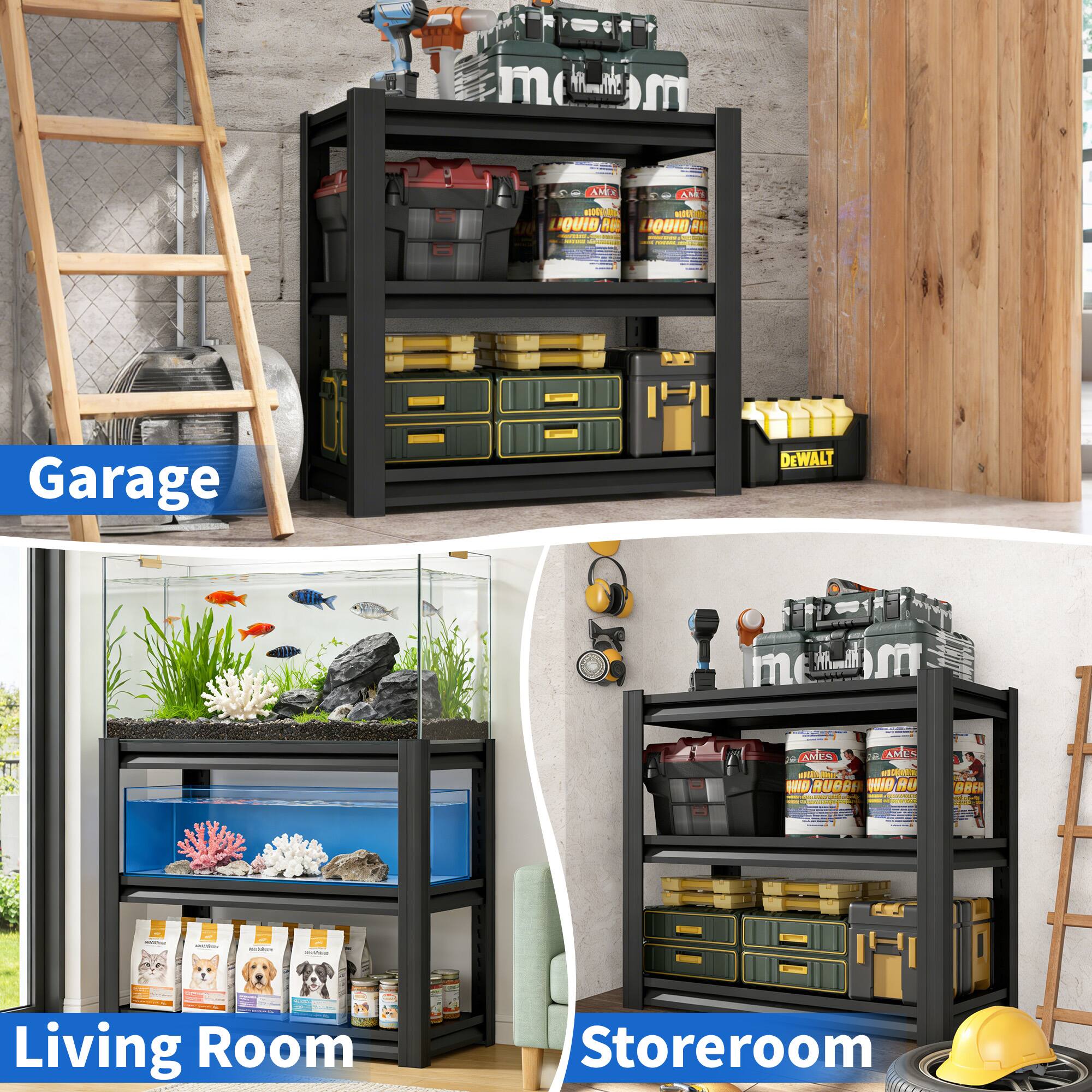 Garage  
Living Room  
Storeroom