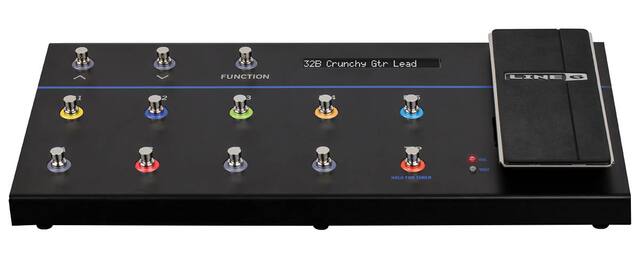 32B Crunchy Gtr Lead
FUNCTION
1 2 3 4
LINE 6
VOL WAH
HOLD FOR TUNER