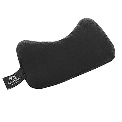 IMAK - Cushion Ergobeads Wrist Rest, Non-Skid Base (10165) - Black