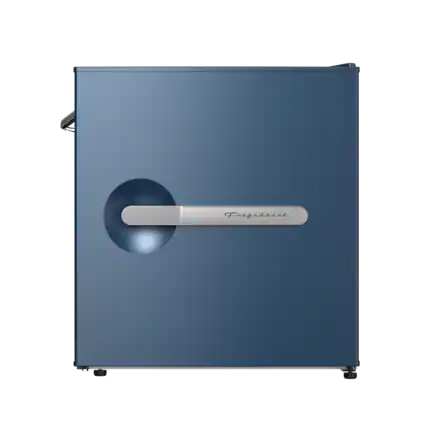 Front. Frigidaire - Frigidaire 1.6 cu ft Compact Mini Fridge, Perfect for Home or Office, Retro Series, 1.6 cu ft - Blue.