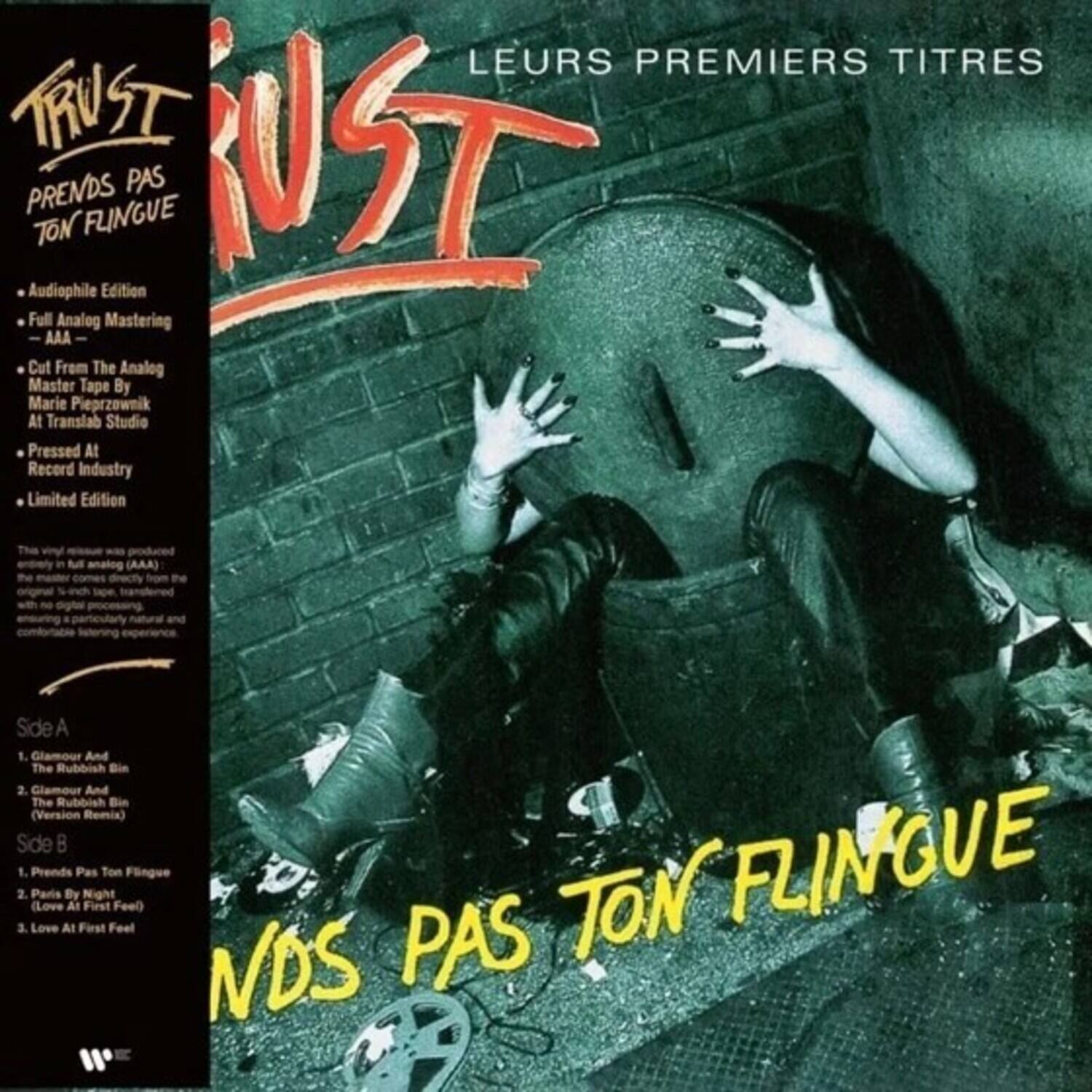 The Trust - Prends Pas Ton Flingue - Limited   - VINYL LP price history on PriceWatchPro