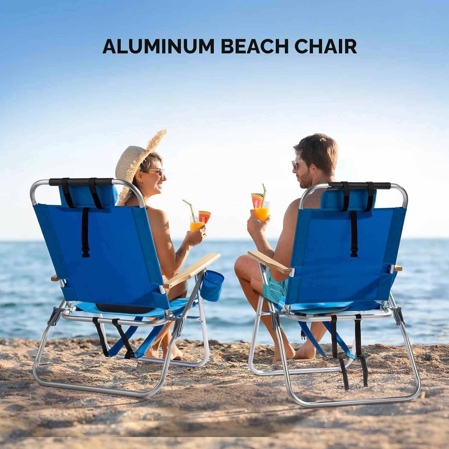 ALUMINUM BEACH CHAIR