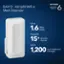 EAX12-AX1600 WiFi 6 Mesh Extender NETGEAR WiFi 6 NETGEAR Up to 1.6 Gbps speed Supports 15+ wireless devices Up to sq. ft. additional 1,200 coverage