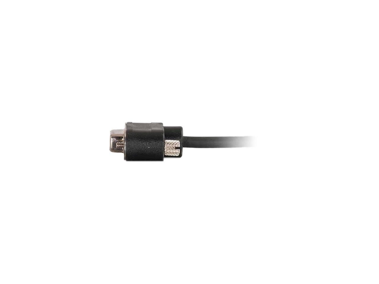 Alt View 2. Cables to Go - C2G 52180 RS232 DB9 Null Modem Cable, F/F, 35 Ft (Black).