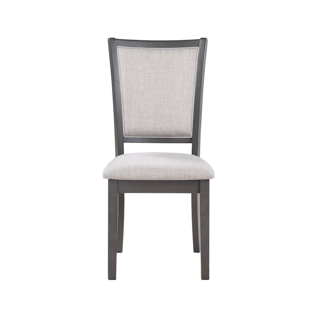 Alt View 1. New Classic Furniture - Amy Dining Chair (2/Ctn)-Gray - Grey.