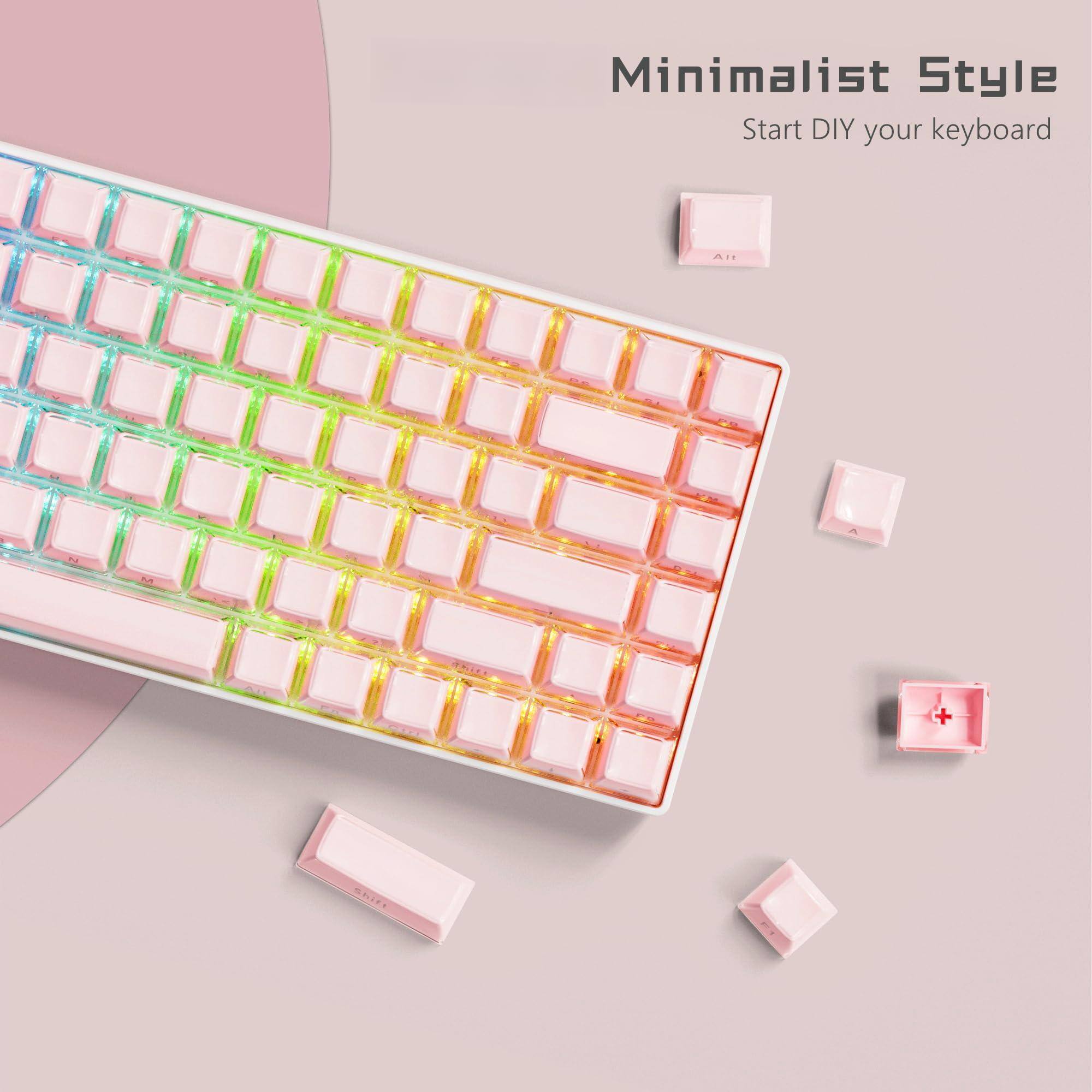 Minimalist Style  
Start DIY your keyboard