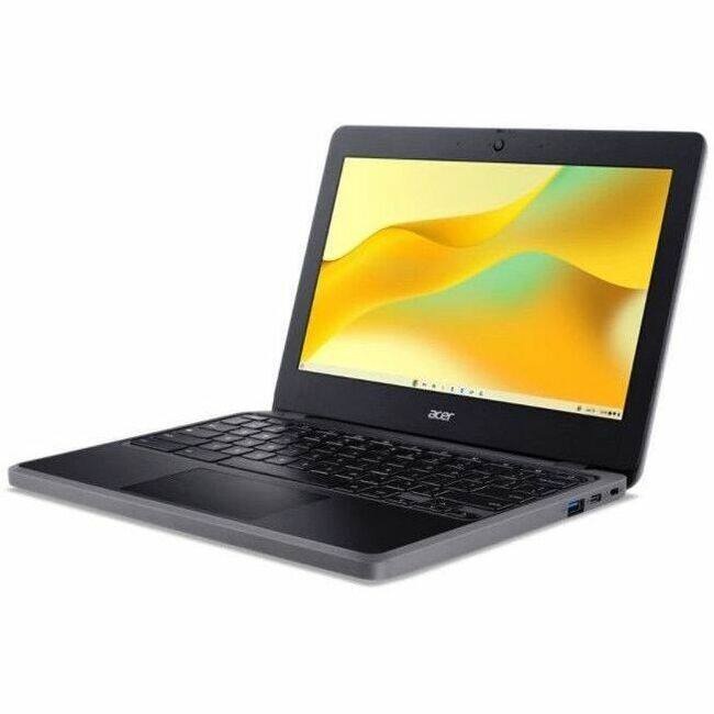 Front. Acer - Acer Chromebook 511 C736 C736-C09R 11.6" Chromebook - WXGA - 60 Hz - Intel N-Series N100 - 4 GB - 32 GB Flash Memory - E - Black.