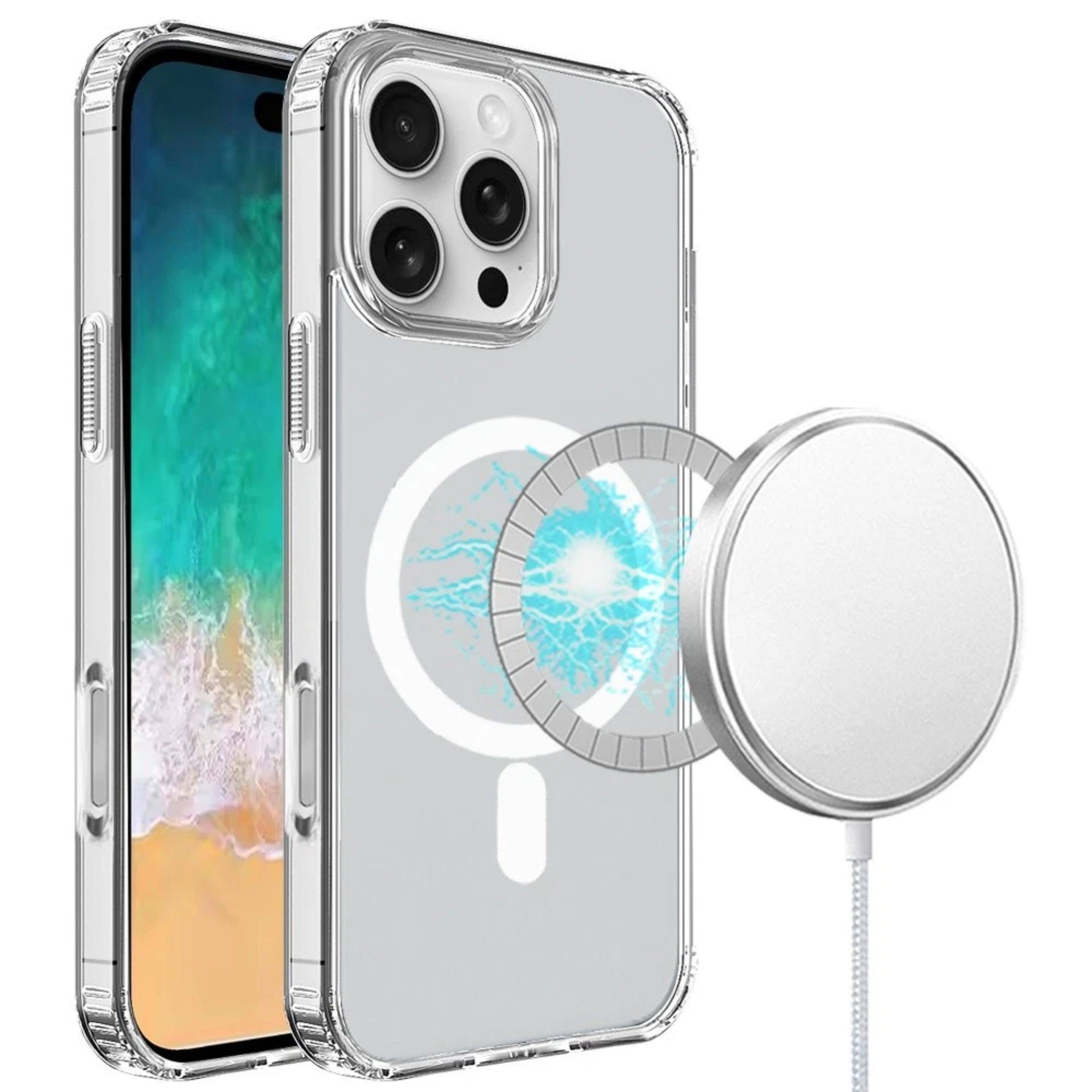 Bundle Kitcheniva Premium Transparent Magnetic Circle Phone Case For ...