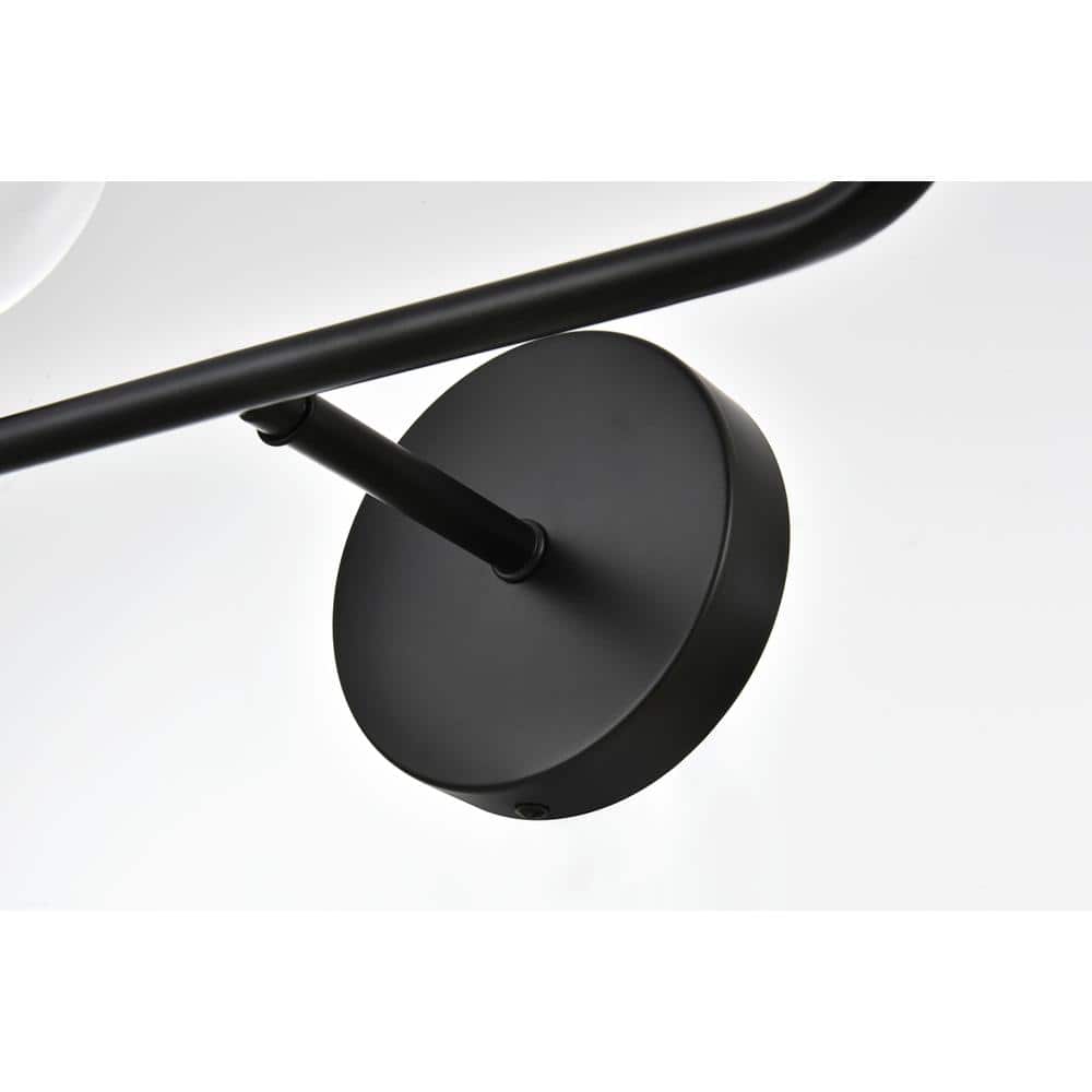 Living District - Genesis 4 light Bath Sconce - Black And Clear price history on PriceWatchPro