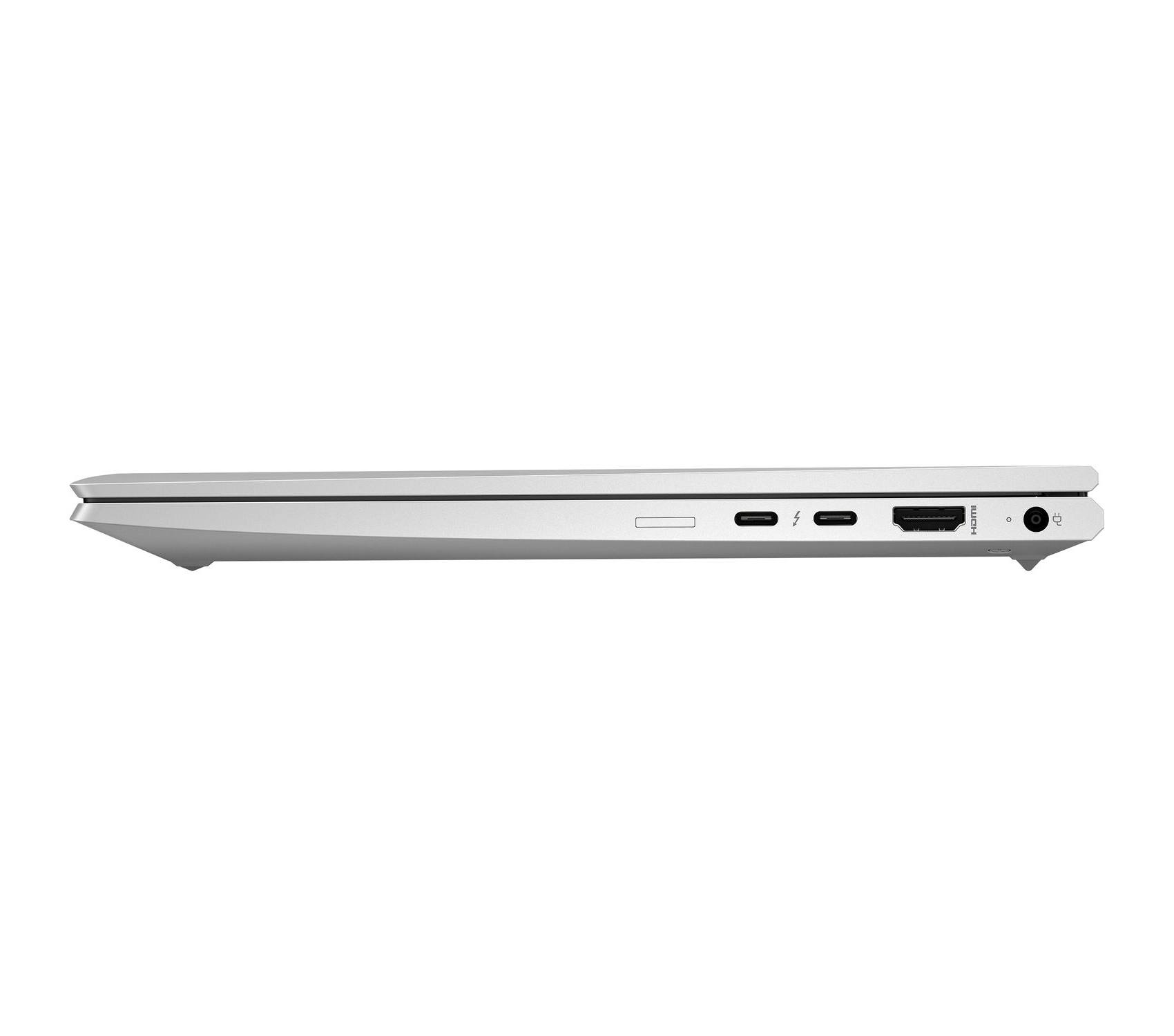 Left. HP - HP EliteBook 850 G8 Core i7-1185G7 3.0GHz, 32GB, 2TB SSD, 15.6" FHD, Windows 11 Pro (Refurbished) - Silver.