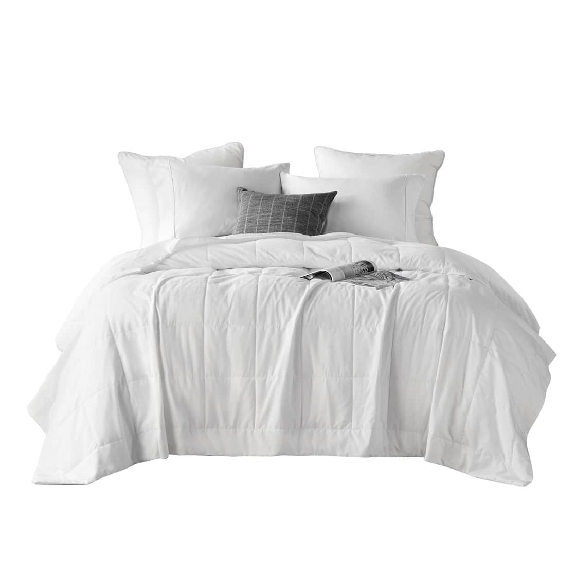 Gracie Mills - Brielle Down Alternative Comforter - White