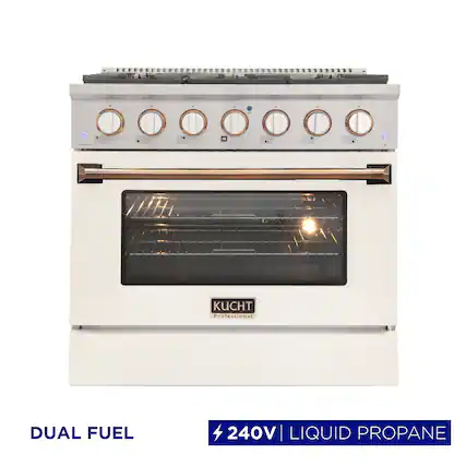 KUCHT Professional
DUAL FUEL
240V | LIQUID PROPANE