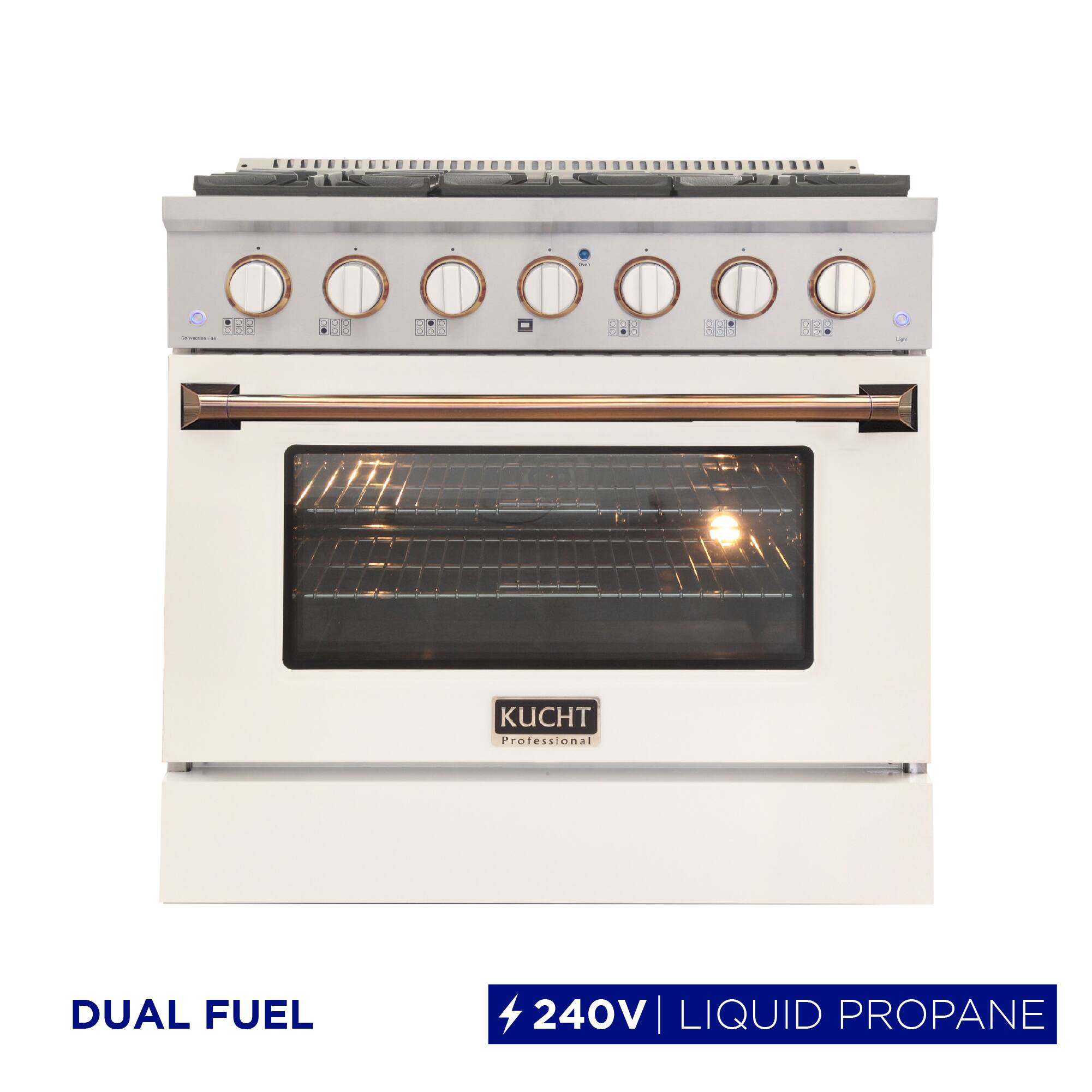 KUCHT Professional  
DUAL FUEL  
240V | LIQUID PROPANE
