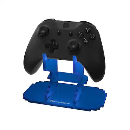 Front. Hyperkin - Hyperkin Pixel Art Universal Controller Stand in Blue.