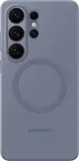 Front. Samsung - Galaxy S26 Ultra Silicone Magnet Case - Blue Violet.