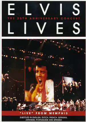 Front. Elvis Presley - Elvis Lives: The 25th Anniversary Concert - DVD.
