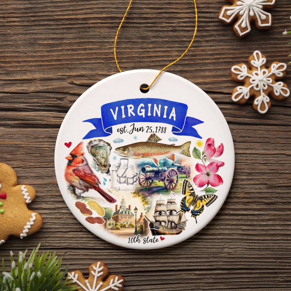 VIRGINIA  
est. Jun 25, 1788  
10th state