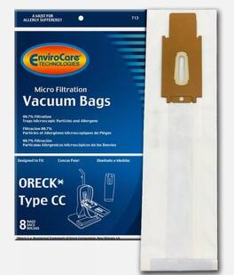 EnviroCare - 8 Pack Replacement Vacuum Bags for Part #713