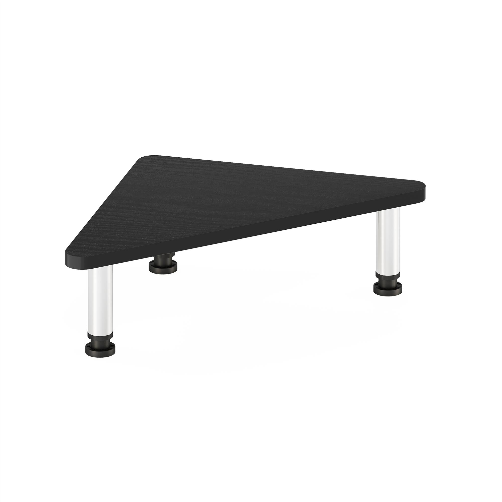 Furinno Turn N Tube Corner Monitor Riser Stand Americano/Stainless ...
