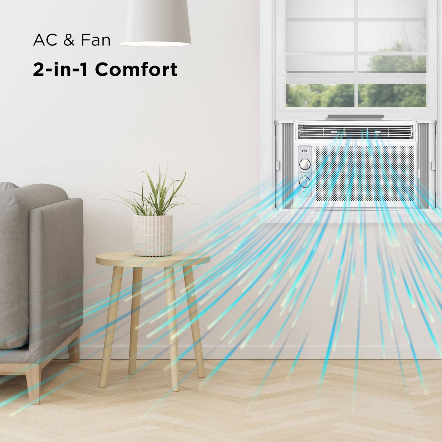 AC & Fan 2-in-1 Comfort 1E TEL