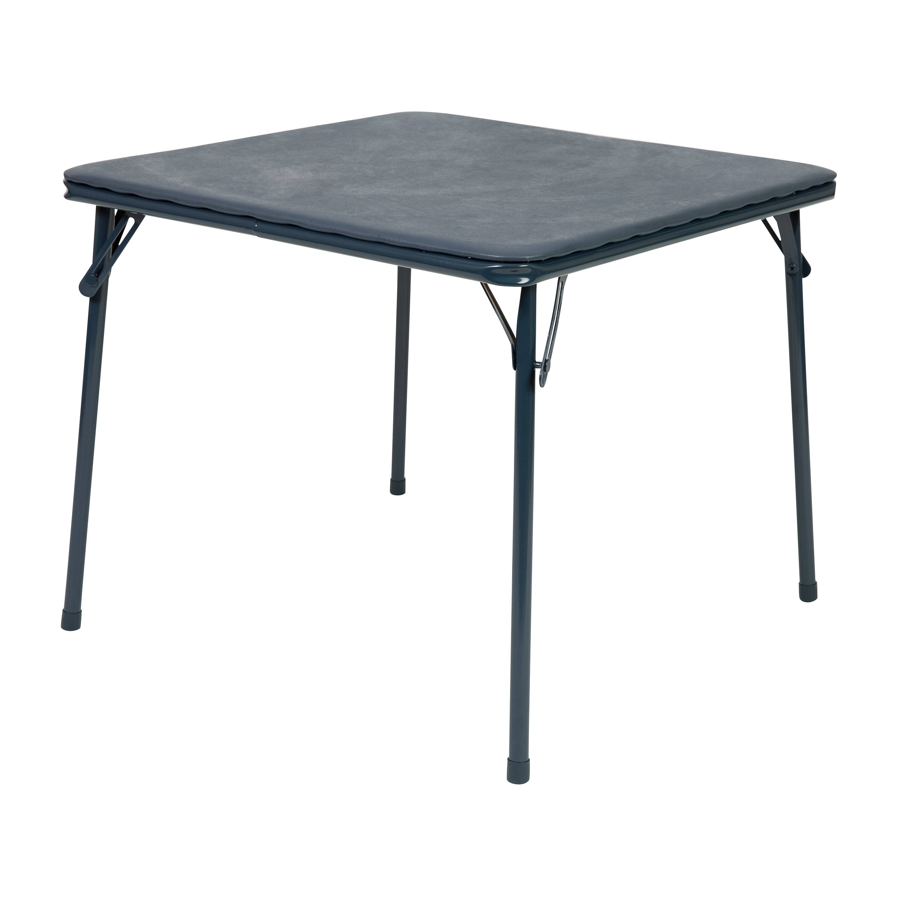 Alt View 10. Emma + Oliver - Kids 5 Piece Folding Table and Chair Set - Kids Activity Table Set - Navy.