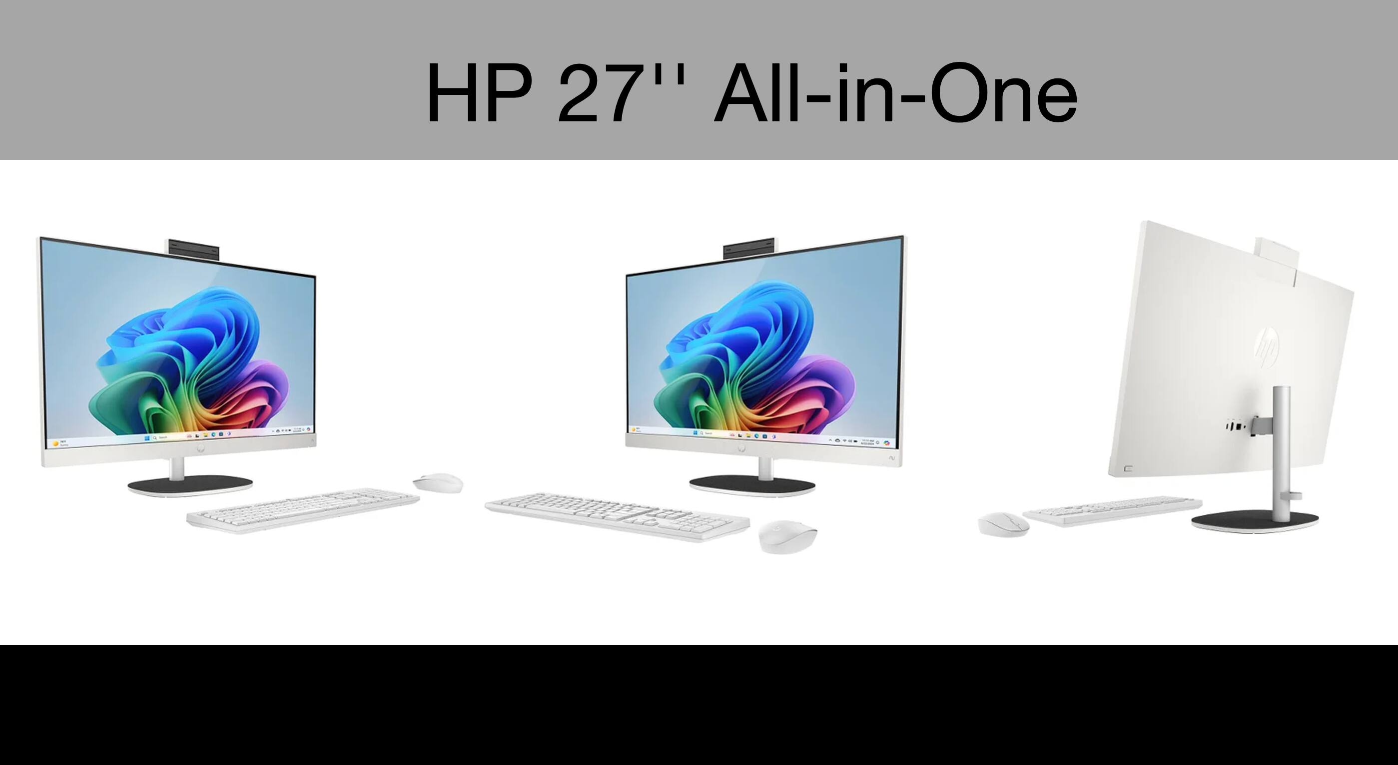 HP 27" All-in-One