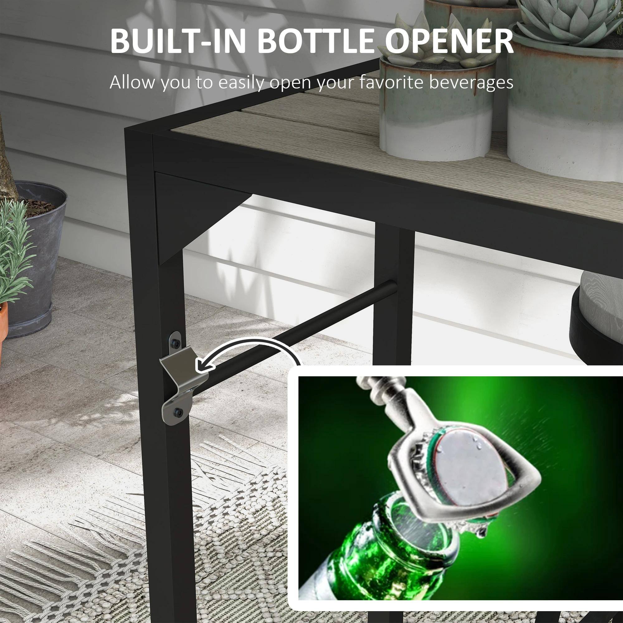 BUILT-IN BOTTLE OPENER
Allow you to easily open your favorite beverages