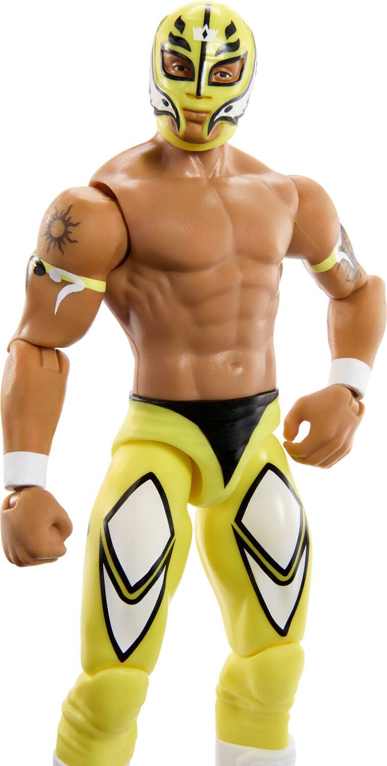 Alt View 3. Mattel - Mattel Collectible - WWE Main Event 6" Rey Mysterio Action Figure   - COLLECTIBLES - Multicolor.