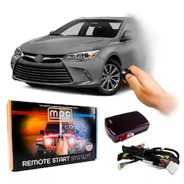 MPC - Plug-n-Play OEM Activated Remote Start Kit For 2012-2017 Toyota Camry Hybrid - Black